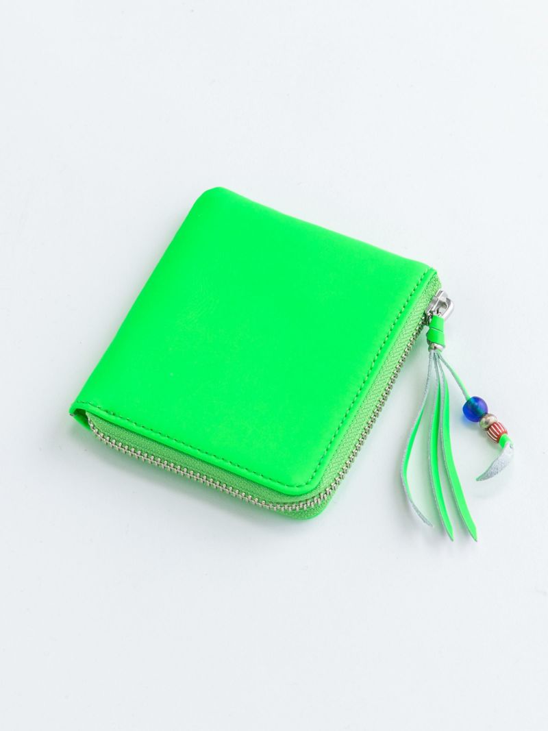 ブルーナボイン　スモールウォレット　深緑 NEONスモールウォレット＊2 color's | ブルーナボインオンライン
