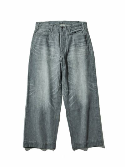 定価39600円 BRU NA BOINNE 総柄　セルビッチ　ブラックデニム フェリシンデニムOW(XS(WOMEN) インディゴ): BRU NA BOINNE