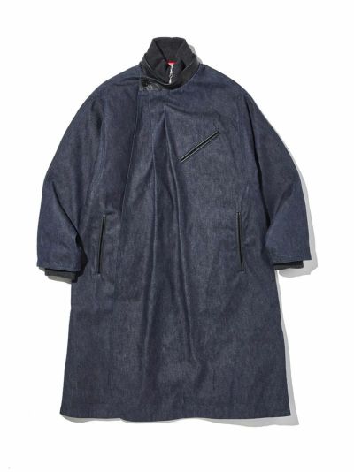 定価66,000円　ステンカラーコート　ブルーナボイン　雨中コートサイズM