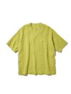 ブルーナボイン オースターT 半袖 リネン ポケット Tシャツ M イエロー 黄 ブルーナボイン オースターT 半袖 リネン ポケット Tシャツ M