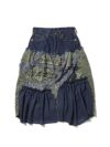 【新品・未使用】BRÚ NA BÓINNE フォレットデニムスカート　S 新品・未使用】BRÚ NA BÓINNE フォレットデニムスカート S