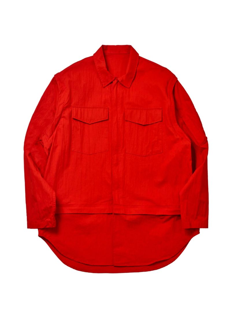Non☆です パラドックスZIPシャツ＊3 color's | ブルーナボインオンライン
